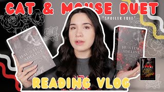 I Read The Cat & Mouse Duet | Hunting & Haunting Adeline Reading Vlog | SPOILER FREE