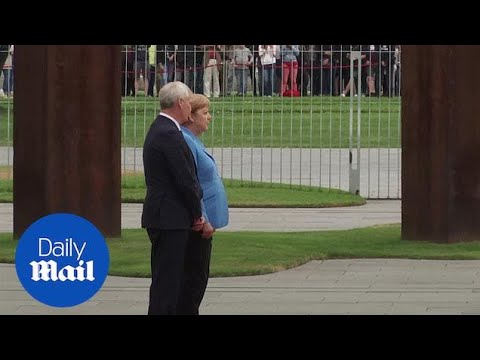 Ново видео од Меркел на кое телото повторно ѝ се тресе
