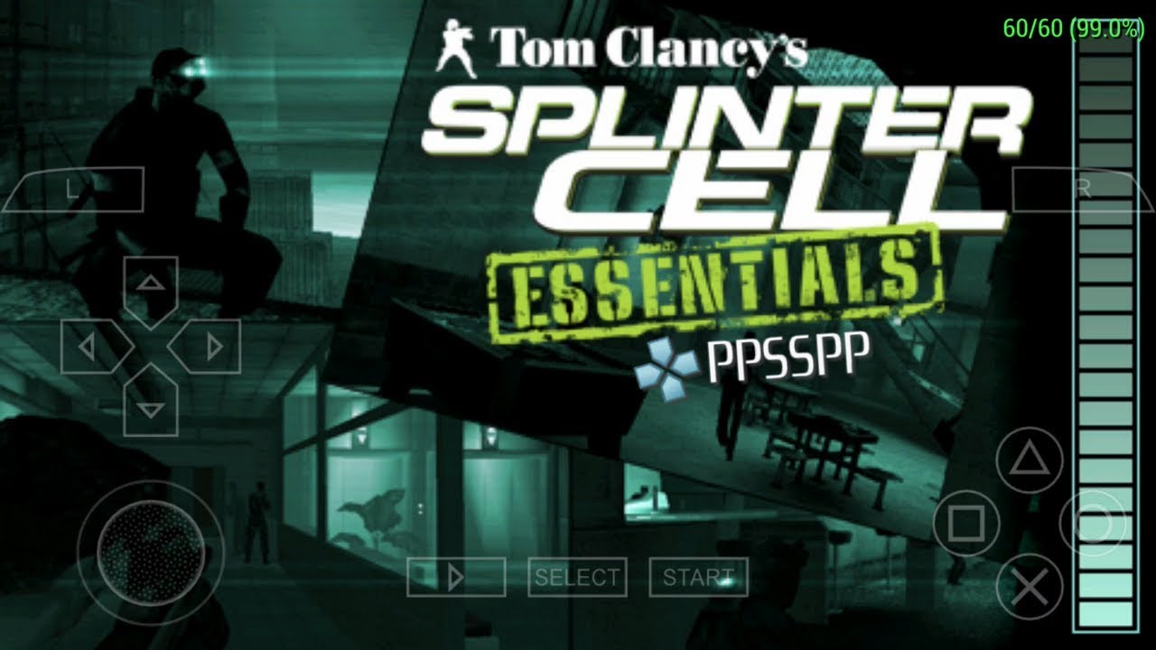 PPSSPP - PSP Emulator | Tom Clancy's : Splinter Cell Essentials Android  Gameplay - YouTube