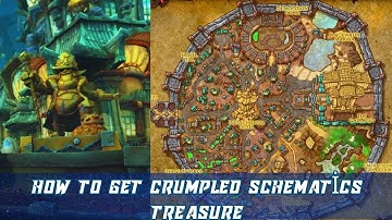 How to get Crumpled Schematics Treasure in Undermine | Wormhole Generator: Undermine