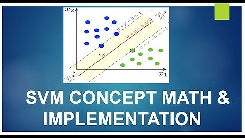 Support Vector Machines | SVM | Implementation | Python | scikit-learn | SVM Kernel tricks |tutorial