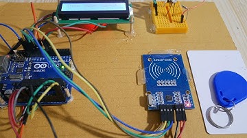 RFID-RC522 on Arduino with LCD i2c display - Arduino Tutorial