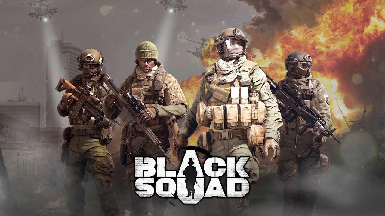 BLACK SQUAD ON STEAM!!