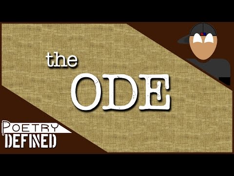 Video: What Is An Ode