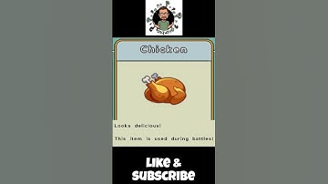 The Items of Prodigy: Chicken #education #tutorial #prodigy #math #food #protein #health #nutrition