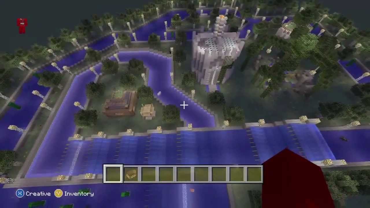 Minecraft Xbox 360 Boat Racing Course YouTube