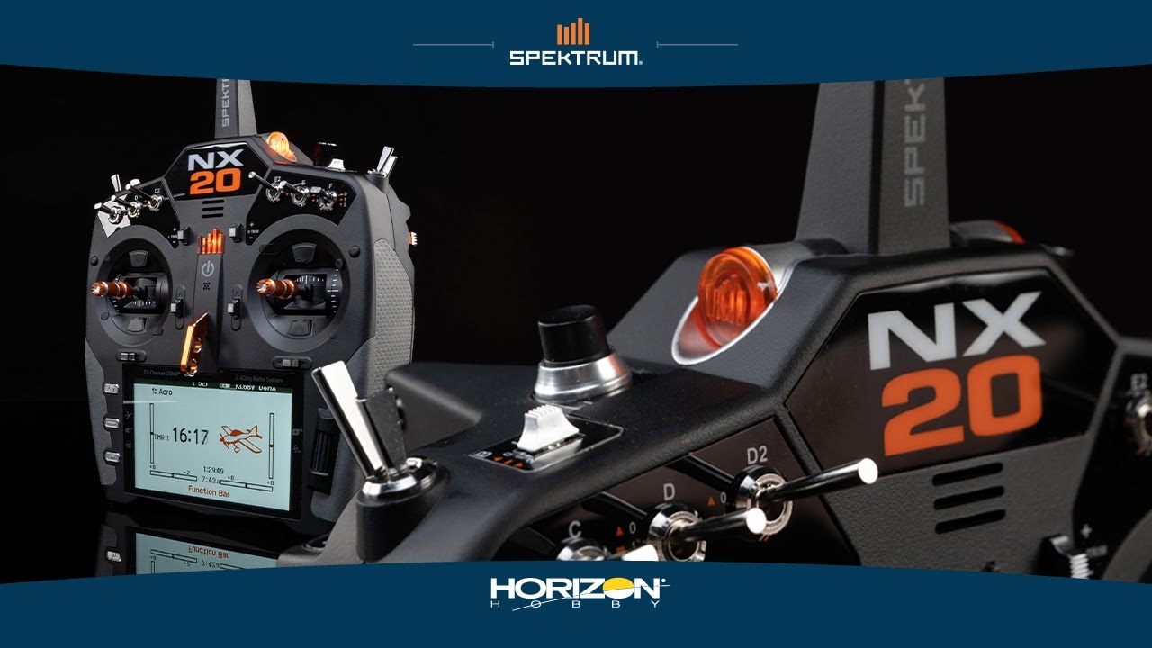 Spektrum NX20 Émetteur 20 Canaux Uniquement EU - SPMR20500EU