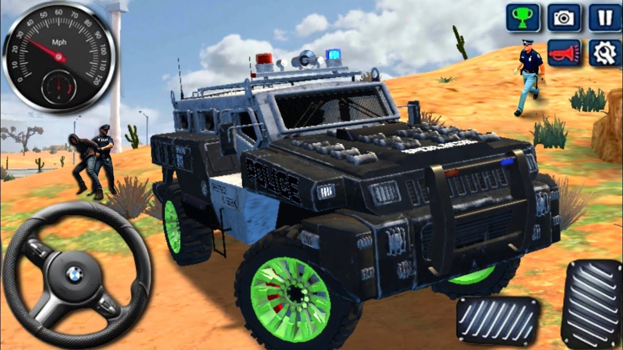 محاكي ألقياده سيارات شرطة العاب شرطة العاب سيارات Android Gameplay #العاب_سيارات #1