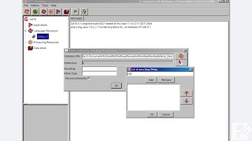 General Architecture of Text Engineering(Loading and Viewing a Corpus)