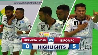 Permata Indah Vs Bifor Fc 0 - 5 - Highlights Extrajoss Futsal Profesional