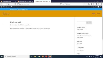 How to customize Top Header in Divi Theme 2020 -Divi Tutorial
