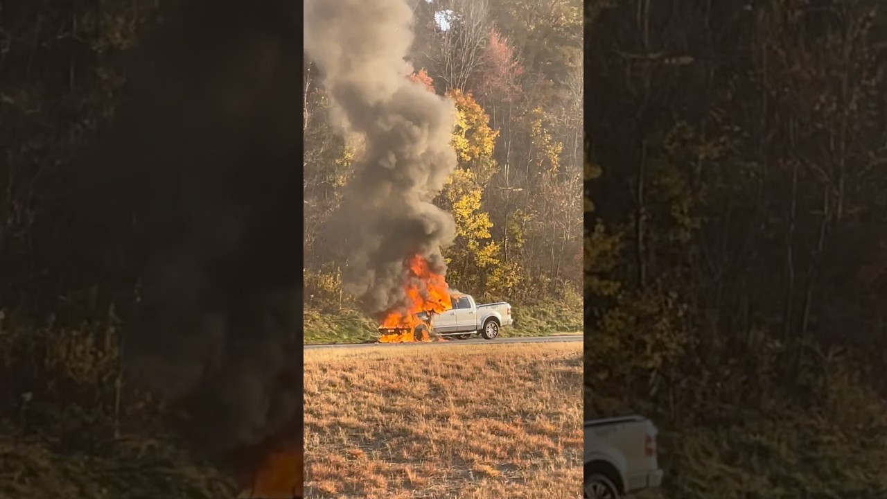 Truck Fire - YouTube