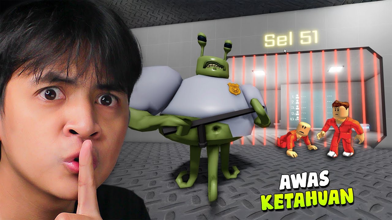 Kabur dari Penjara yang di Jaga MONSTER ALIEN