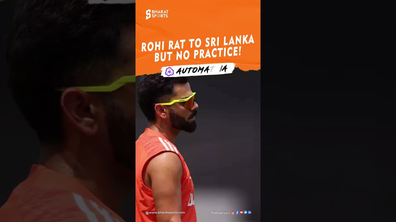 ‘Roko’ for Sri Lanka.. but no practice! | Sports News English | Bharat Sports