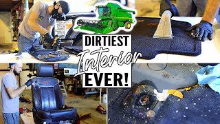Deep Cleaning A FILTHY Farm Truck Ford F350 Complete Disaster Car Detailing Transformation