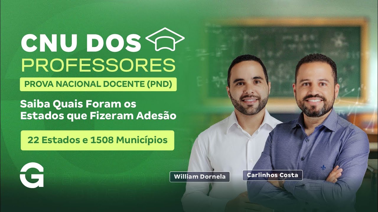 CNU dos Professores (PND) | Saiba Quais Foram os Estados que Fizeram Adesão