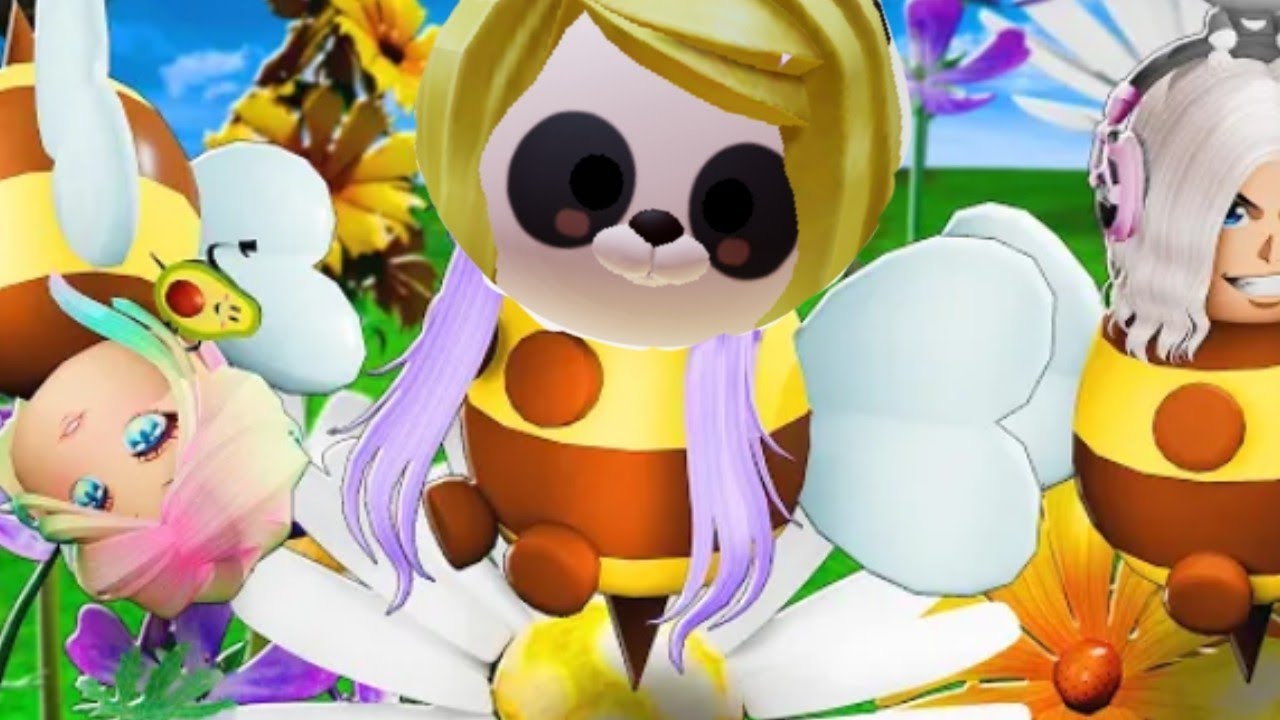 Стал пчёлкой 🙀цвето-сабирательнецой и уровни-открывательницей! Beeface:Bea Bee!