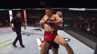 Khamzat Chimaev vs Li Jingliang UFC Highlights