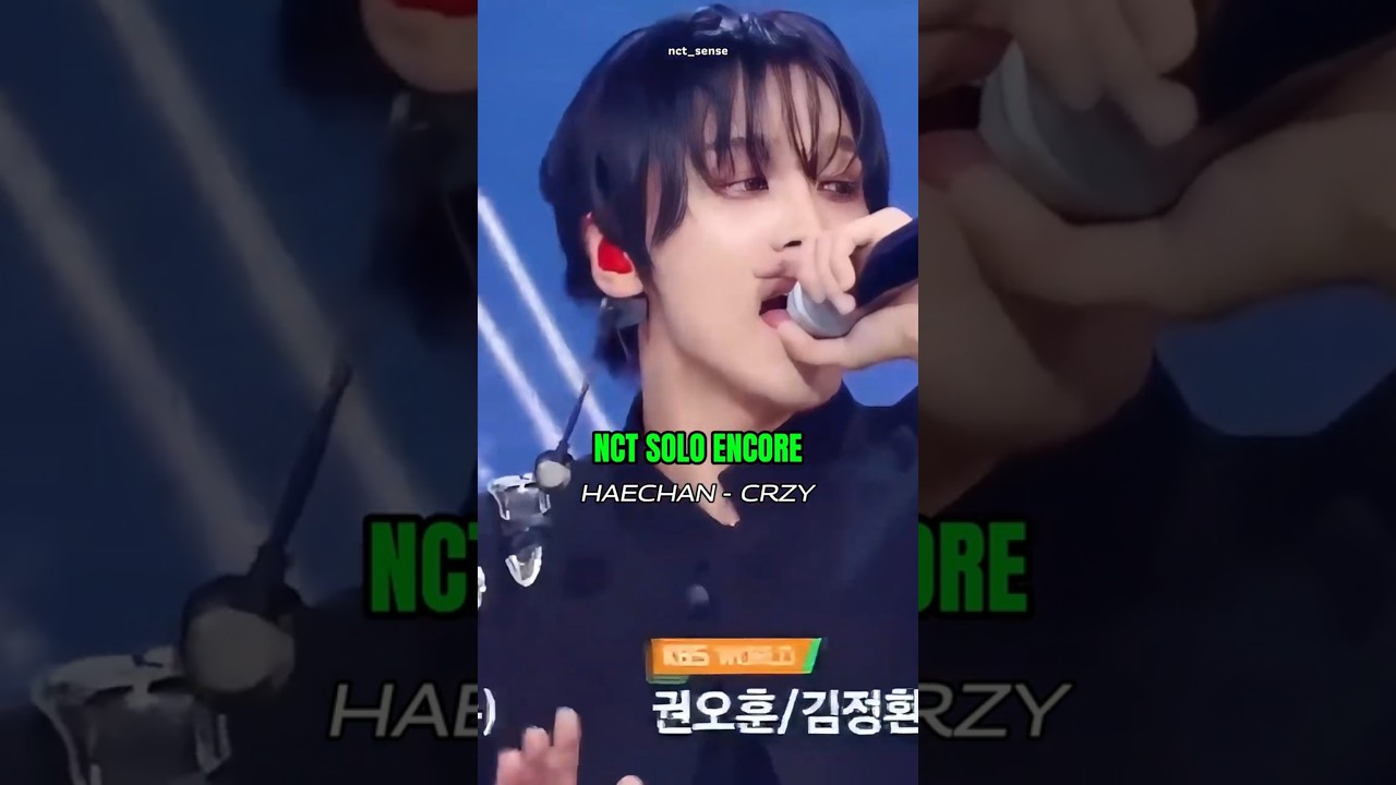 The way NCT owns their solo encore stages 🔥 