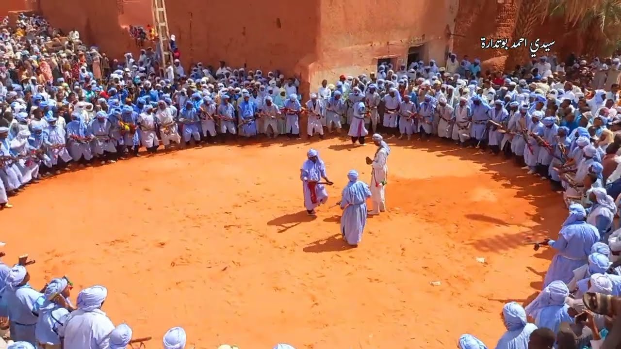 بارود فزعة الساهلة في زيارة سيدي الحاج بن احمد قصر اولاد راشد 2025