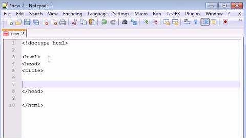 XHTML and CSS Tutorial _2_for Beginners_Creating our First Webpage