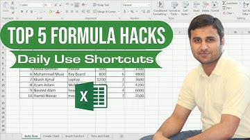 Top 5 Excel Formula Hacks to Boost Productivity | Excel Formula Hacks Tutorial