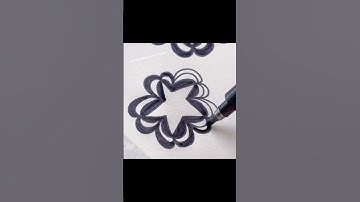 #150  Easy Zentangle patterns for beginners  #art #doodle #drawing