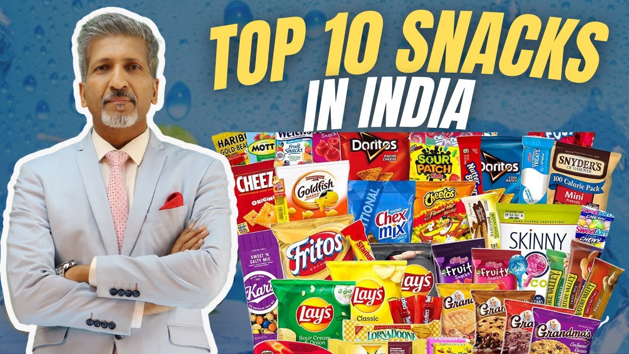 Top 10 Snacks in India I  shorts I  ytshorts I  youtubeshorts