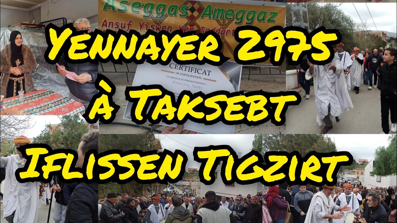 Yennayer 2975 à Taksebt Iflissen Tigzirt