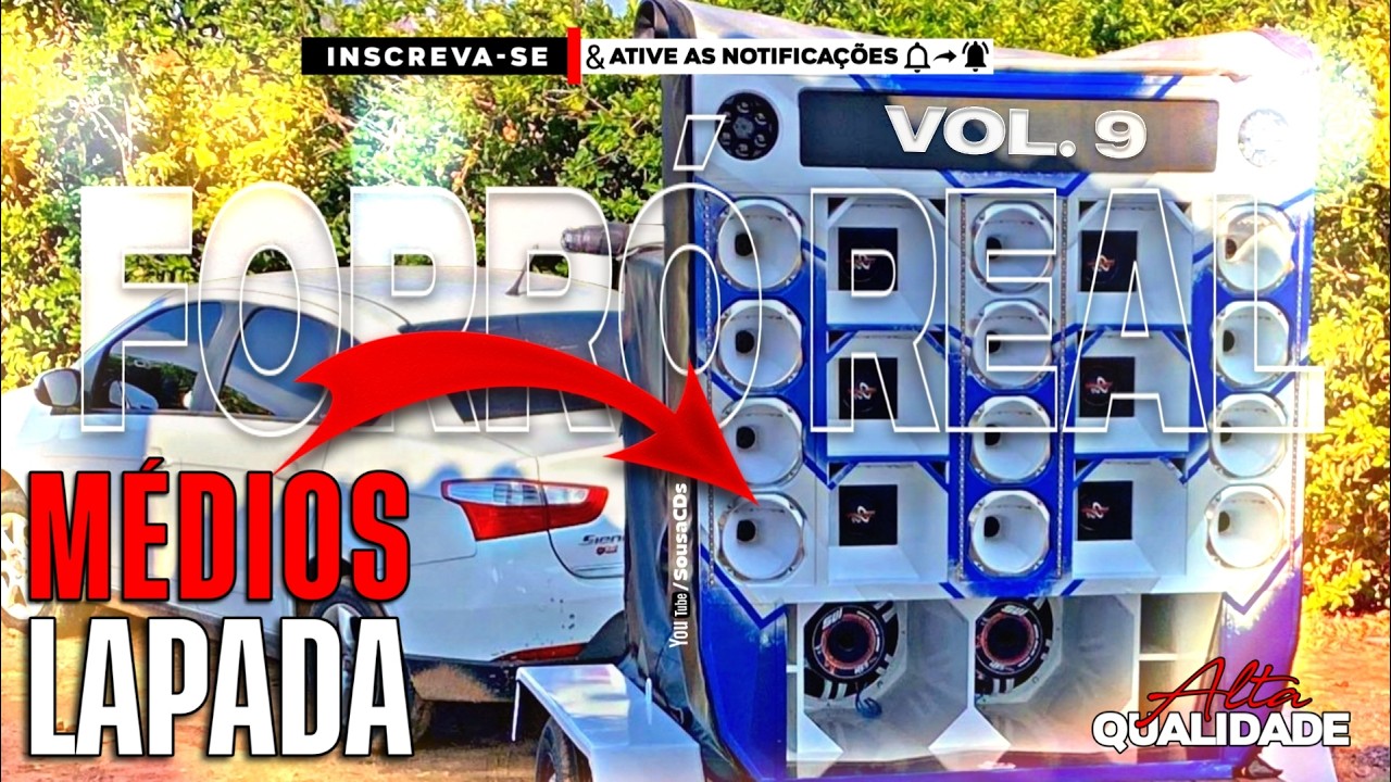 BAÚ FORRÓ REAL VOL 9 | SELEÇÃO AS MELHORES | PRA CURTIR E RECORDAR | MÉDIOS LAPADA | ALTA QUALIDADE