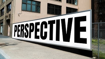 Perspectief-texteffect in Photopea