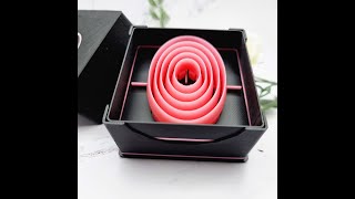 03 Oval Shape of Perfectly Aligned Imprint Cutters (Pink Color)