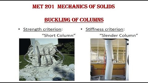 Buckling Of Columns Lect 1