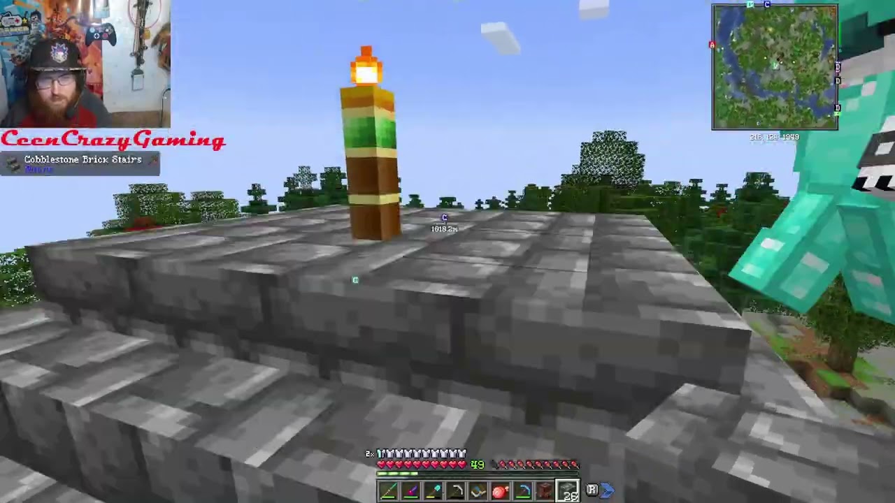 Minecraft Modded Ascendra With Crepplewolf - Ep 12 - Deep Dark Warden BossFight