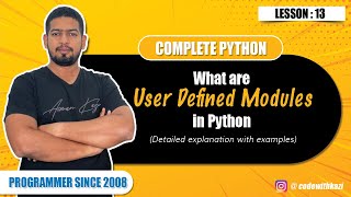 Famous User Defined Modules in Python | Python Tutorials | Lesson 13 Net Worth