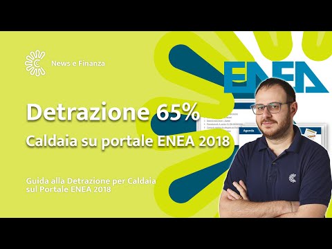 L'unico modo per detrarre al 65% la caldaia sul portale ENEA 2018