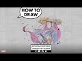 How to Draw Psylocke w/ Peach Momoko! | Marvel Live