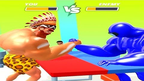 Muscle Rush - All Levels Gameplay Android,iOS New Game (Levels 43-44)