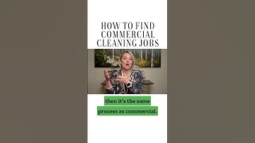 How to Find Commercial Cleaning Clients #shorts