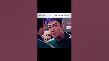 Thanos Vs Myungi 🔥☠️| Squid Game #edit #viral #trend #squidgame #thanos #capcut #crazy #edits