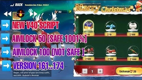 RULES OF SURVIVAL AIMLOCK V40 SCRIPT [1001% SAFE] CHARACTER.NPK | WEAPON.NPK