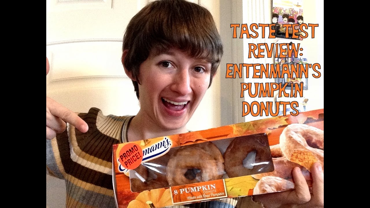 Taste Test Review Entenmann S Pumpkin Donuts Youtube