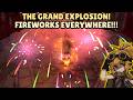 GRAND EXPLOSION! FIREWORKS Everywhere! Light Everything Up! Cinderia