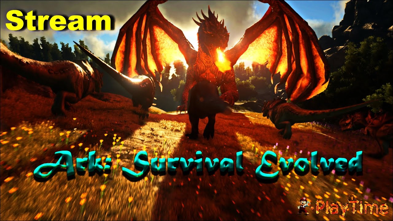 Stream - Стрим Ark: Survival Evolved - Встреча с напарником! - 4 часть игры престолов 2 сезон