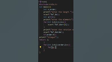 rotation array #c # arrays # python # Java # coding # programs