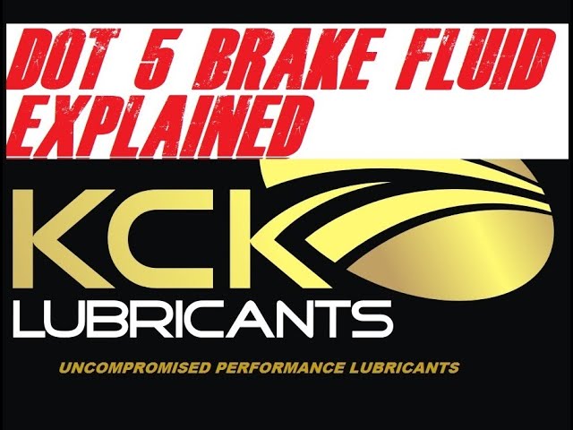 DOT 5 Brake Fluid Explained 