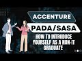 Introduction for Non IT graduates| Accenture PADA for Non IT| accenture recent interview| Accenture