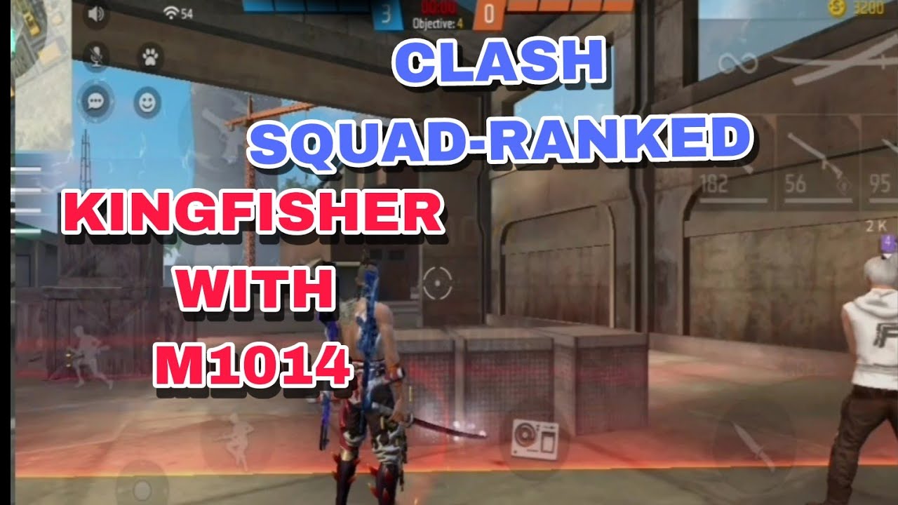 SQUAD VS SQUAD KINGFISHER WITH M1014CLASH SQUAD RANKEDPN GAMING