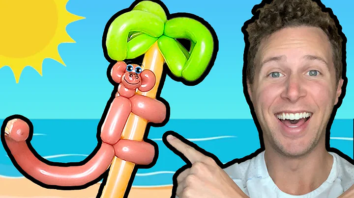 Balloon Monkey & Palm Tree - Balloon Twisting Tutorial (How to Make)