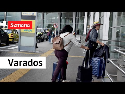 Caos en El Dorado por cuenta de pasajeros “varados” de Viva Air  | Semana Noticias